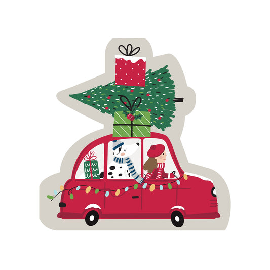 Shaped Napkins - Feels Like Christmas