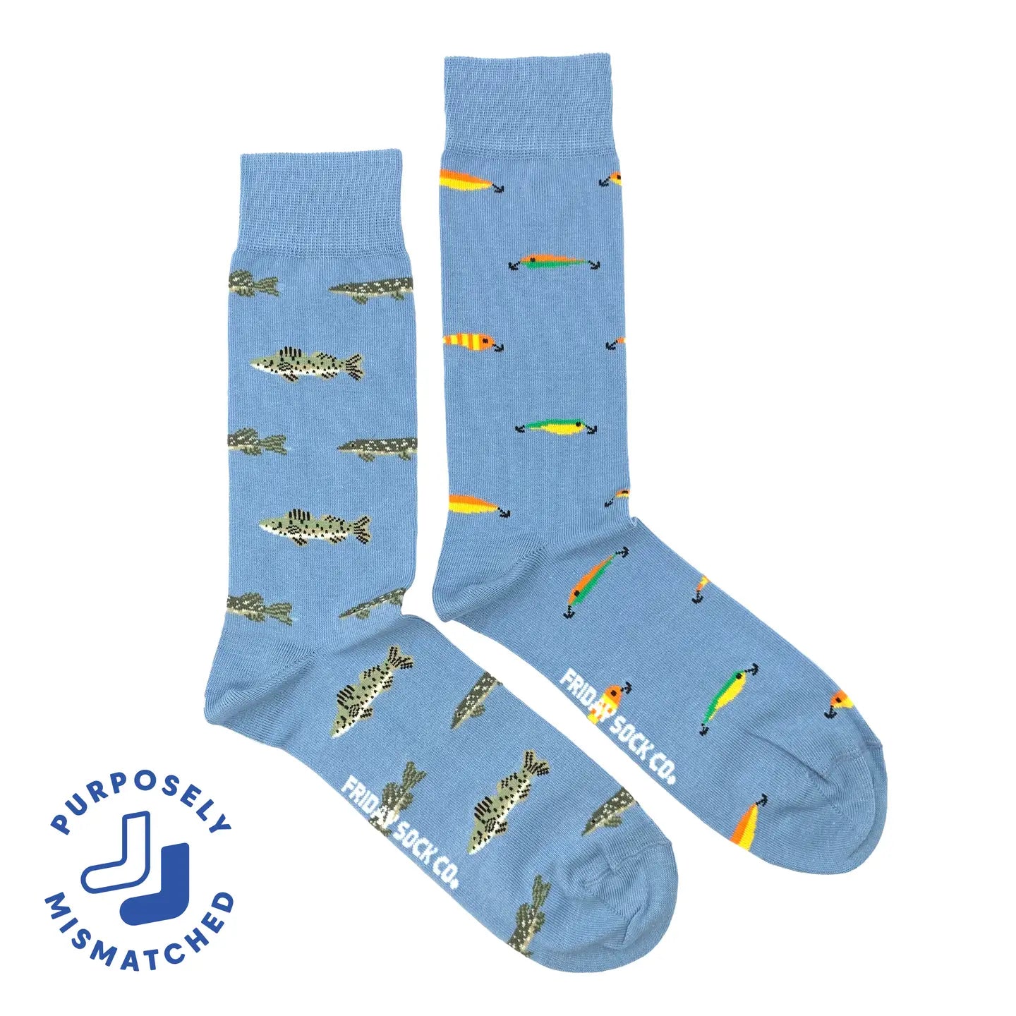 Men's Fish & Fishing Lures Socks