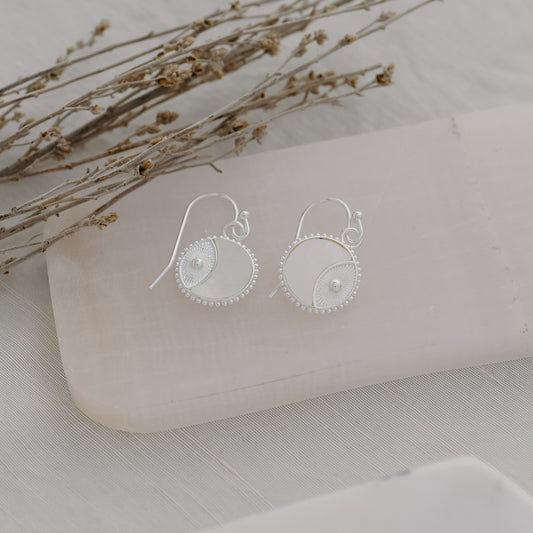 Amara Earrings - Silver