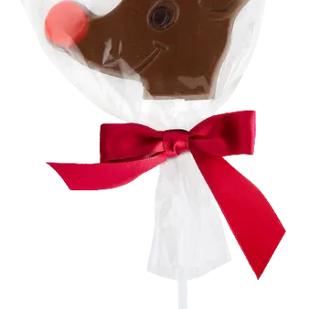 Milk Chocolate Rudolph Lollipop