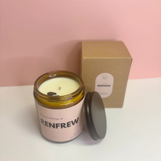 My Heart Belongs in Renfrew Candle