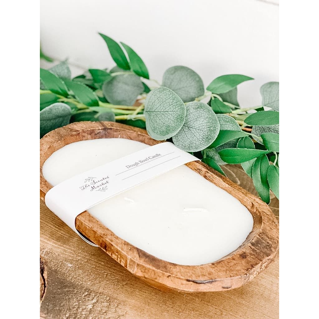 Brown Dough Bowl 3 Wick - Balsam Fir