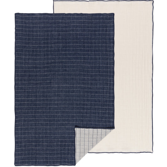 Dishtowel - Double Weave Midnight
