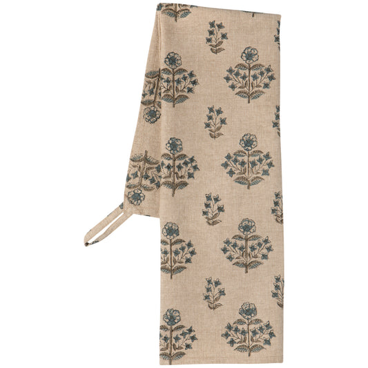 Dishtowel - Block Print Salvia