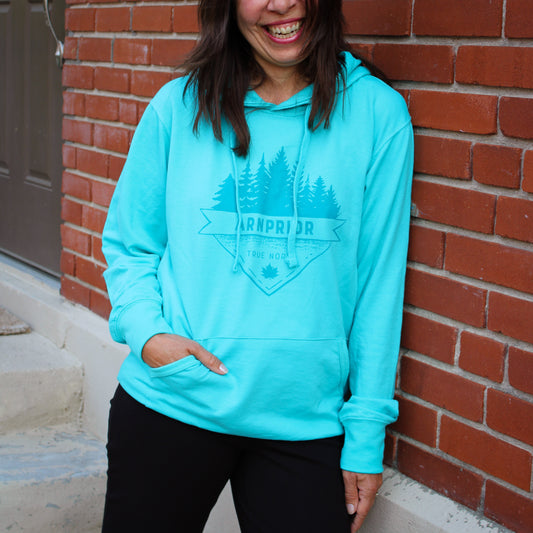 French Terry Hoodie - Turquoise