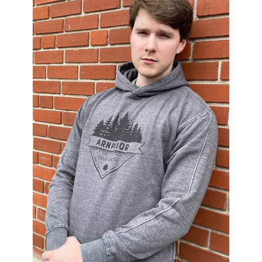 Washed Hoodie - Charcoal