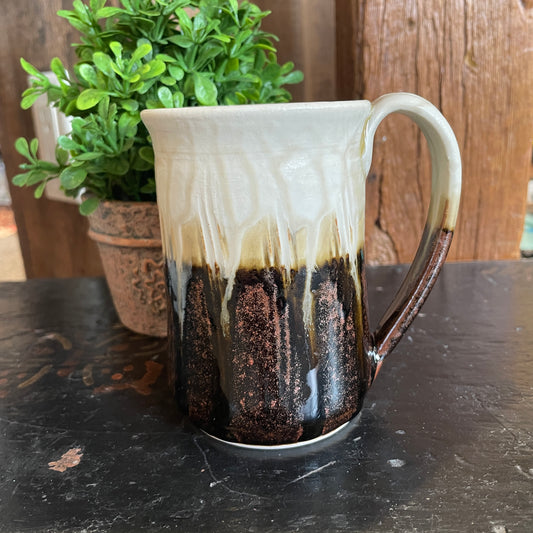 Handmade Mug - Cream Ash