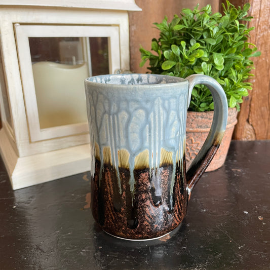 Handmade Mug - Blue Ash