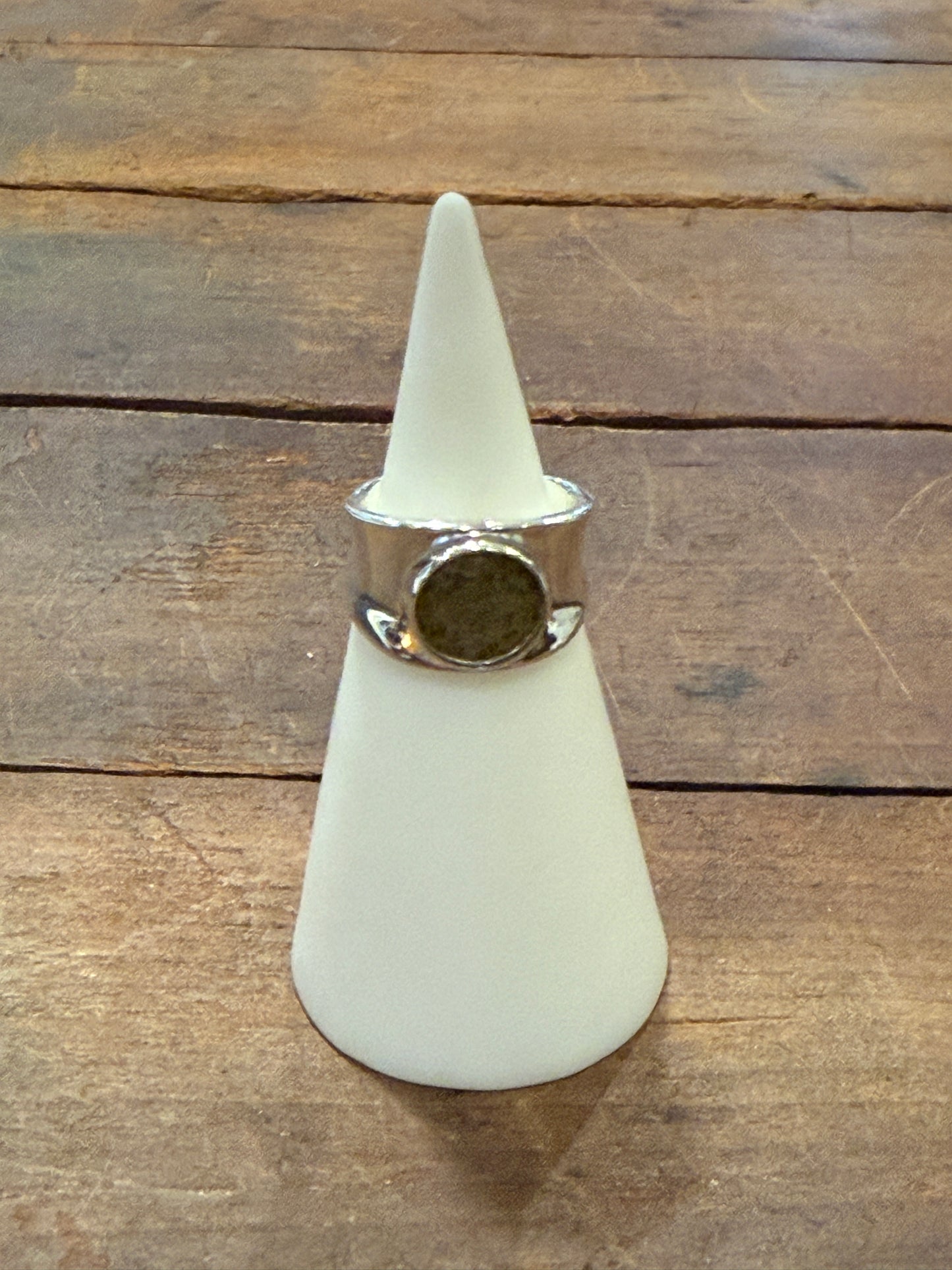 Sage Chunky Ring