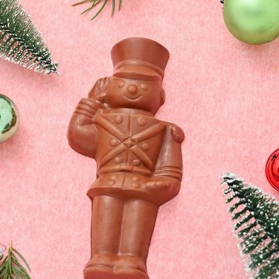 Solid Milk Chocolate Nutcracker
