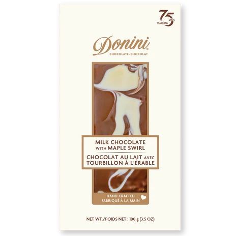 Donini Milk Chocolate Maple Swirl Bar