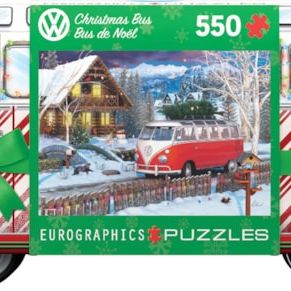 Puzzle - VW Christmas Bus Tin