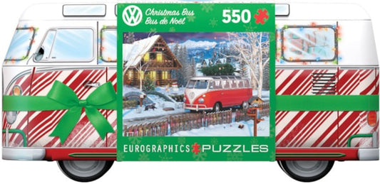 Puzzle - VW Christmas Bus Tin