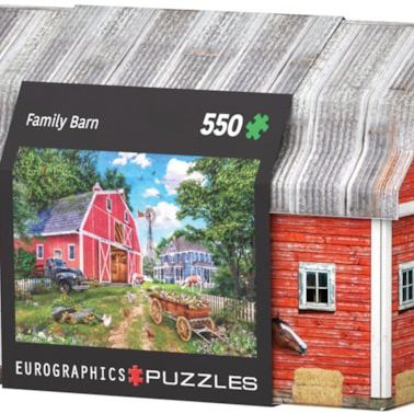 Family Barn Tin Puzzle