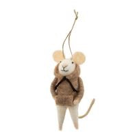 Hoodie Harrison Mouse Holiday Ornament