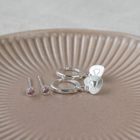 Sweetheart Duet Set | Silver
