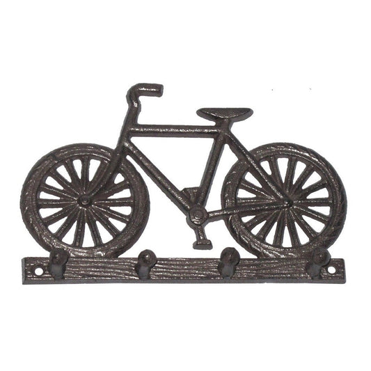 Bicycle 4 Hooks Rack | Black