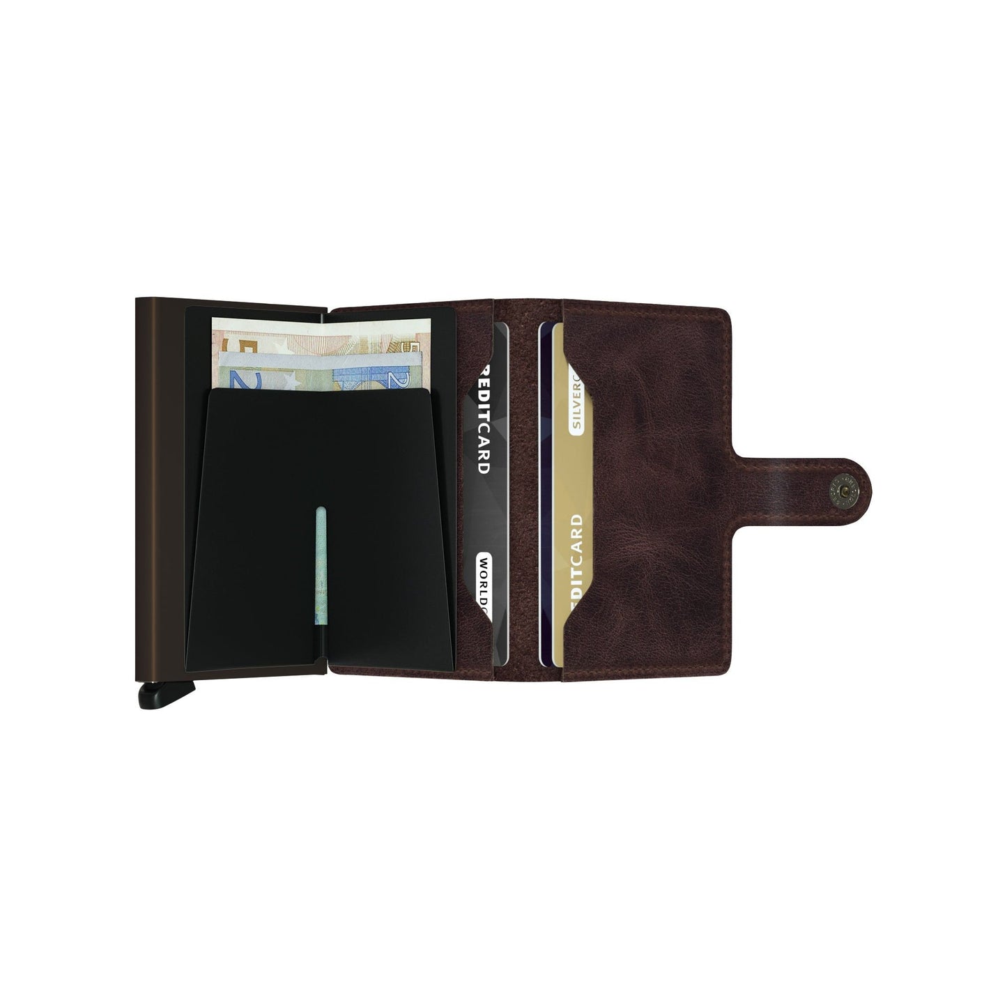 Secrid Miniwallet Vintage - Chocolate