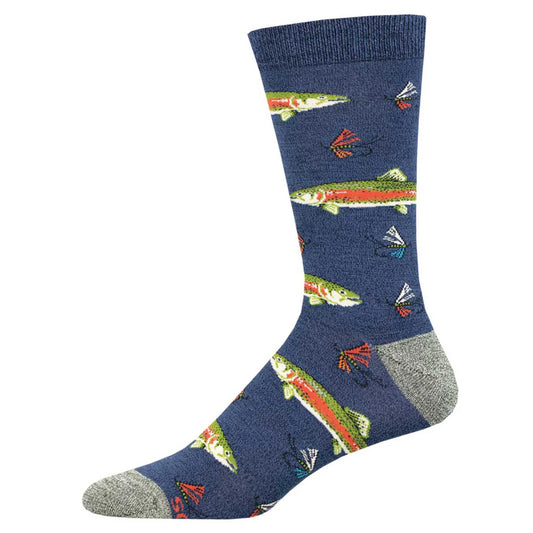 Stout Trout Bamboo Socks - Mens