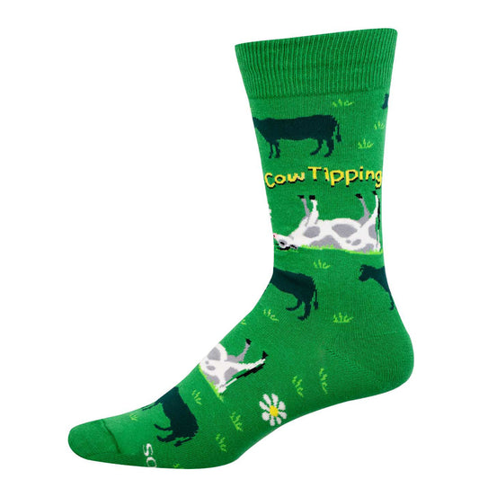 Men's Cow Tipping Socks