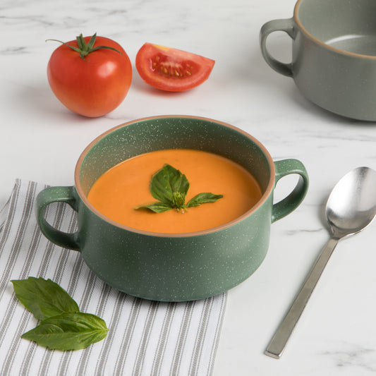 Soup Bowl - Elm Green