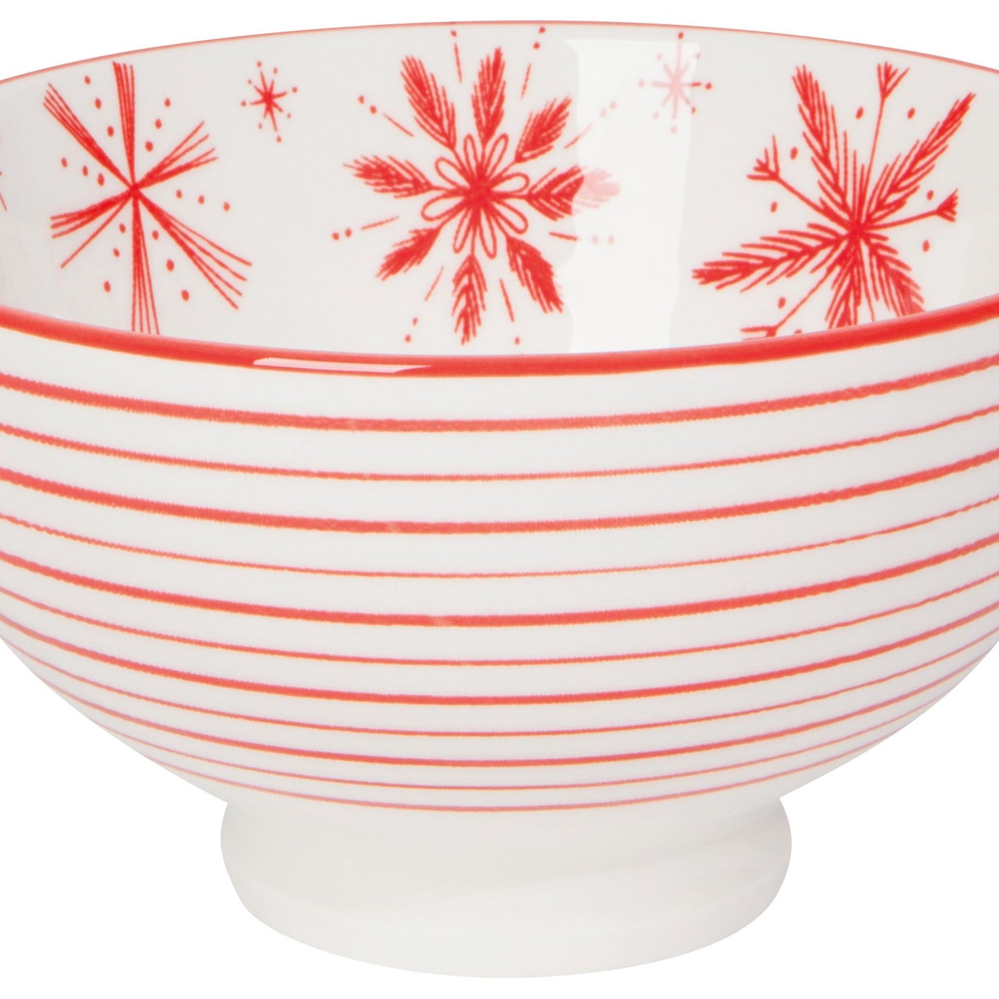 Stamped Bowl - Snowflakes