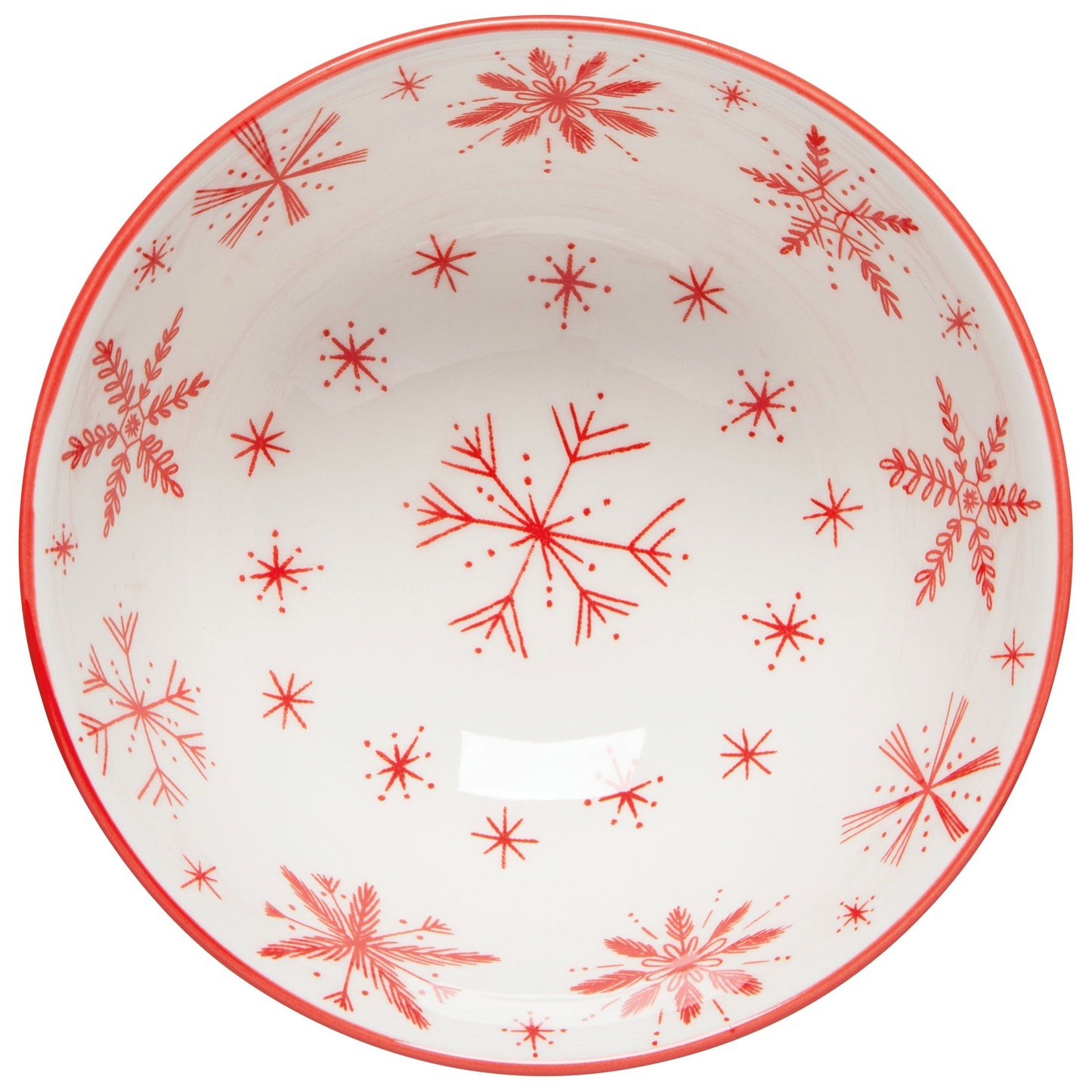 Stamped Bowl - Snowflakes