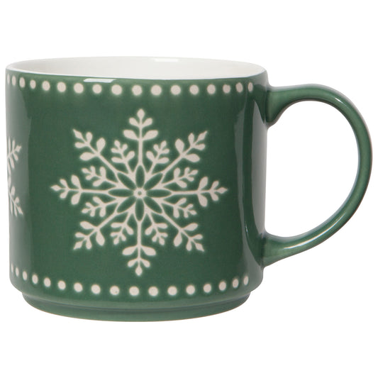 Mug Stacking - Snowflake