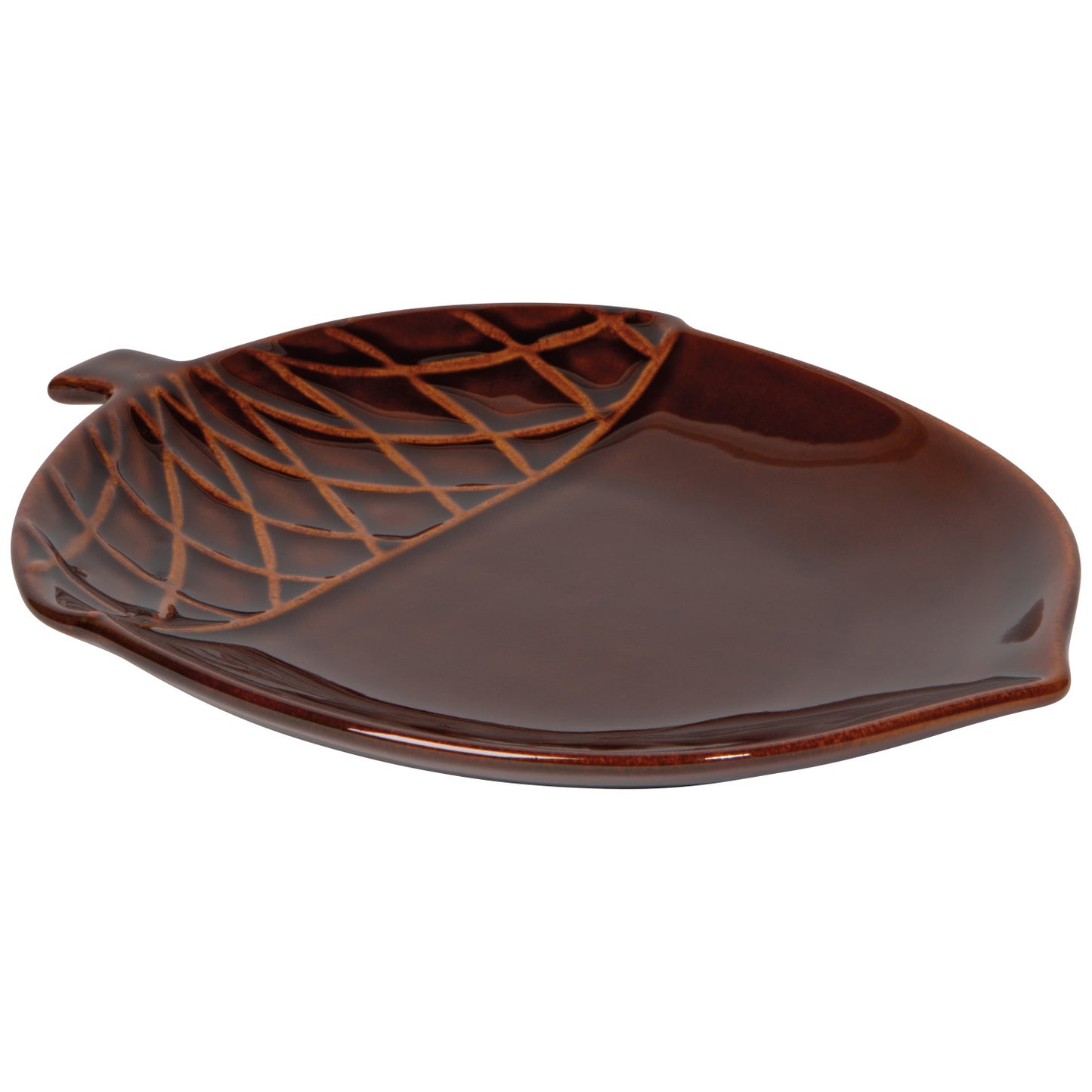 Shaped Dish - Oak and Acorn
