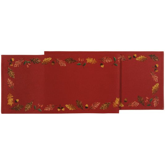 Table Runner - Oak and Acorn