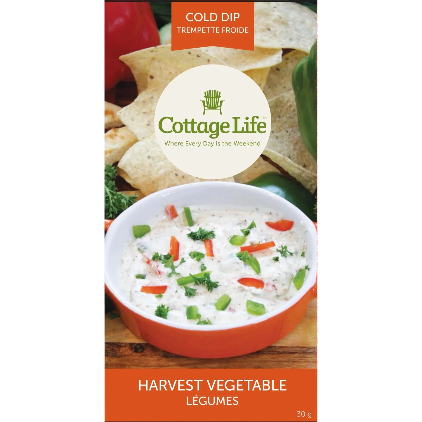 Harvest Vegetable Party Dip