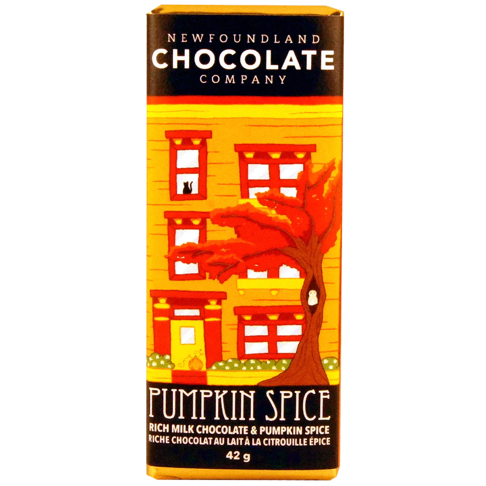 Pumpkin Spice Row House Chocolate Bar