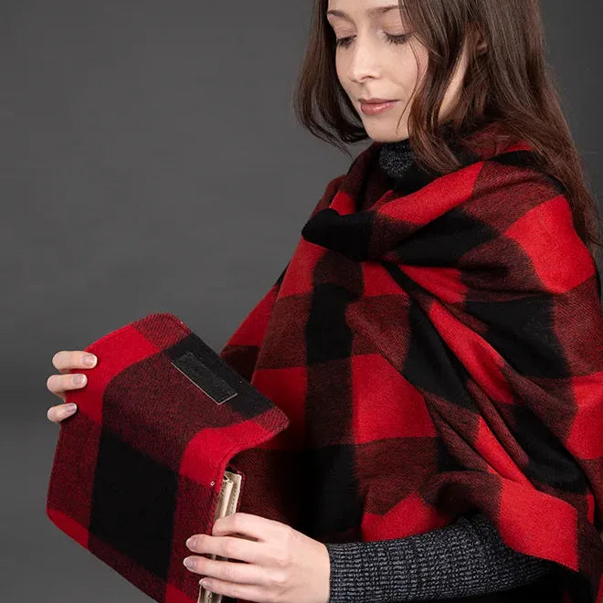 Laurel Wool Clutch Bag | Rob Roy