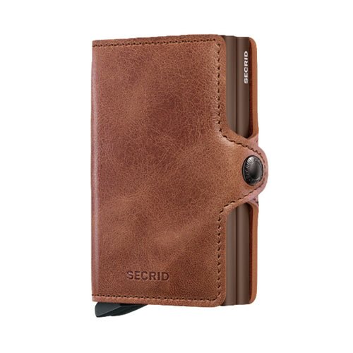 Secrid Twinwallet Vintage - Cognac Brown