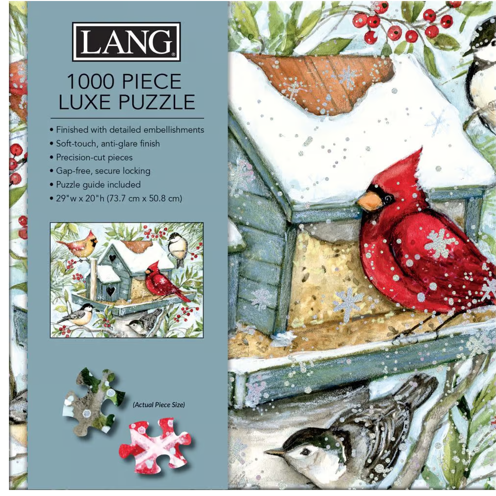 Puzzle - Winter Birds Luxe