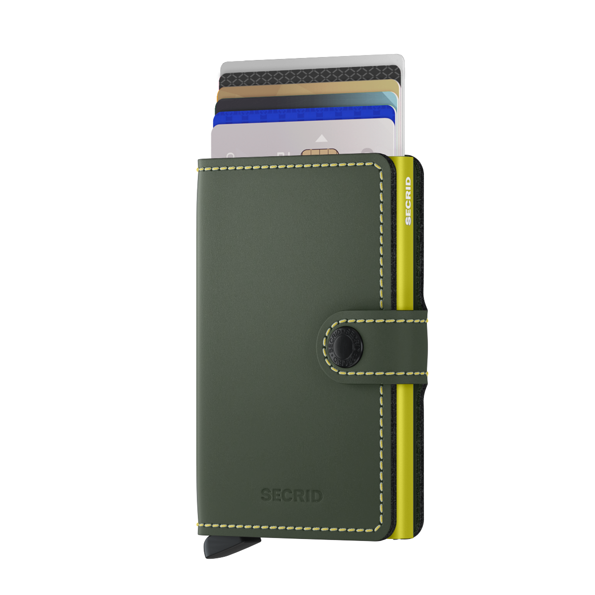 Secrid Miniwallet Matte - Green & Lime