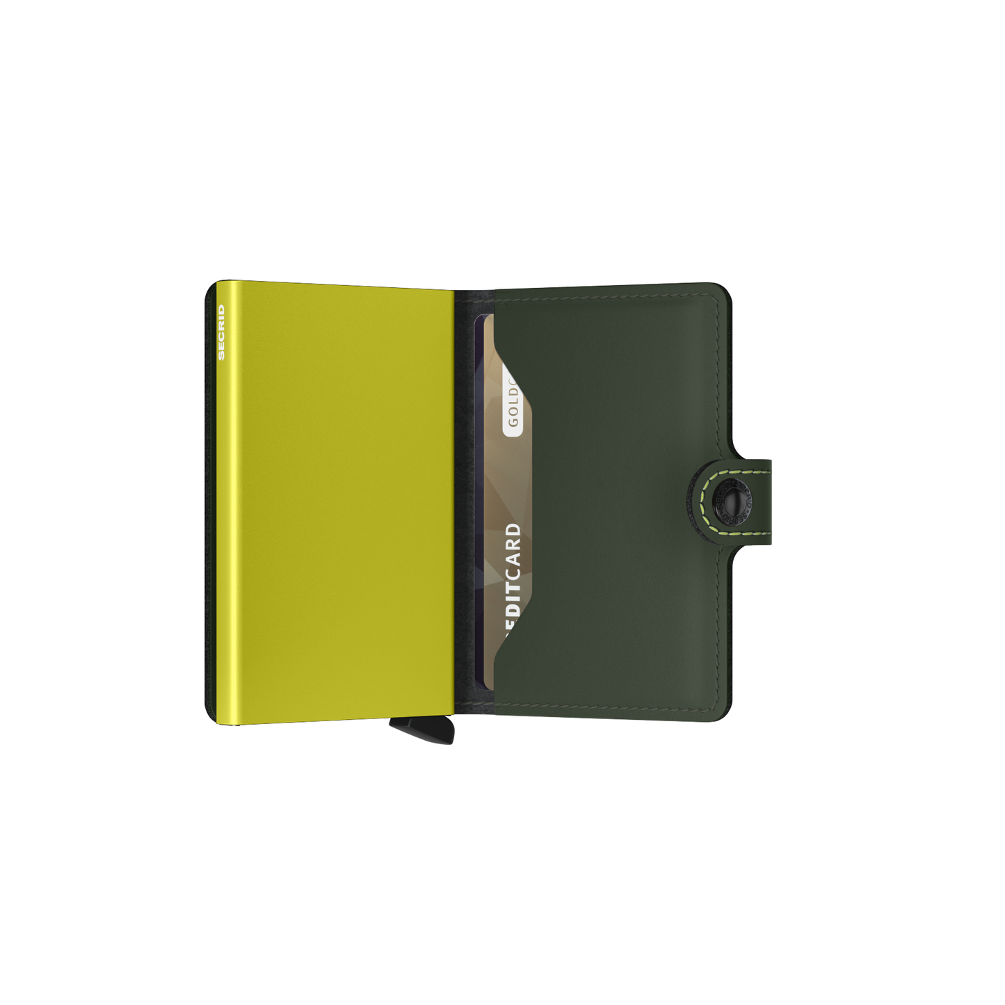 Secrid Miniwallet Matte - Green & Lime