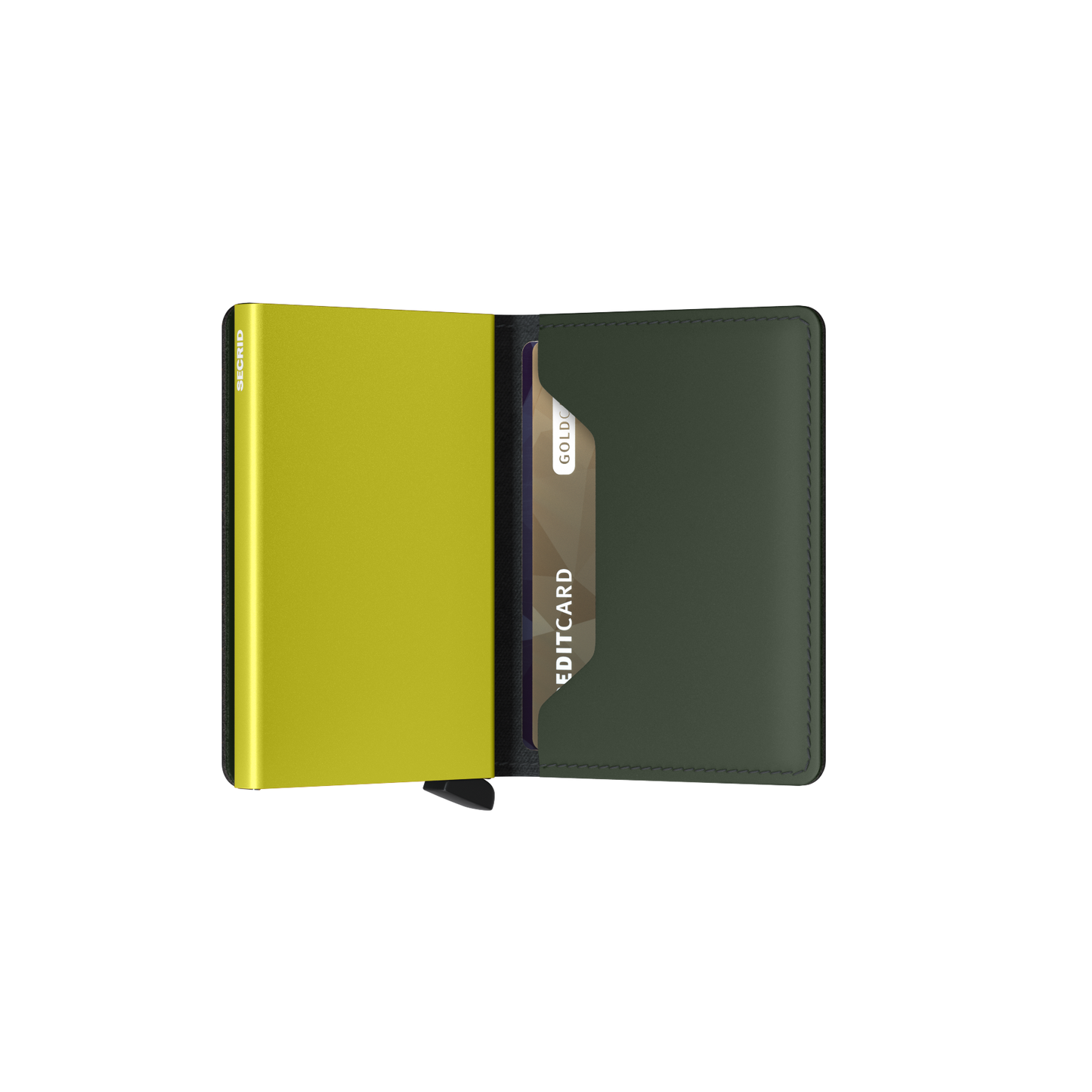 Secrid Slimwallet Matte - Green & Lime