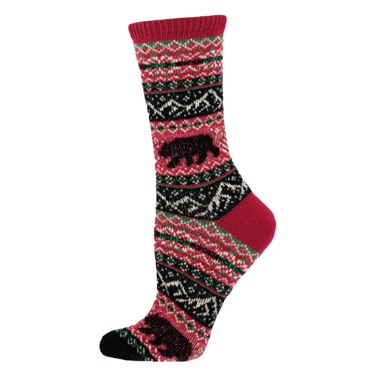 Mountain Life Sweater Socks - Ladies