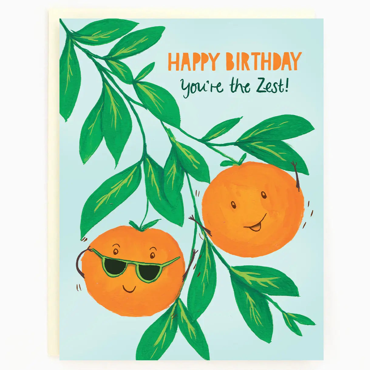 Birthday Oranges Card