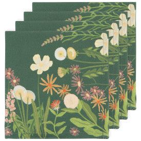 Cloth Napkins - Bees & Blooms (Set/4)