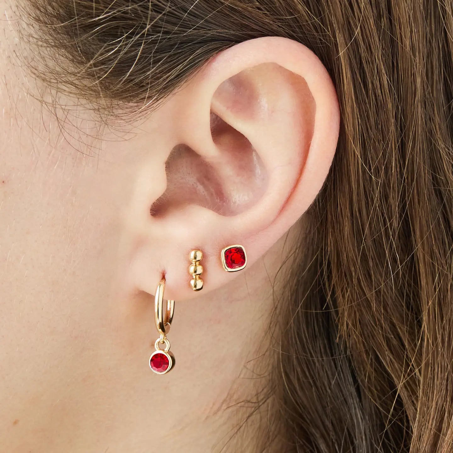 July Birthstone Earrings