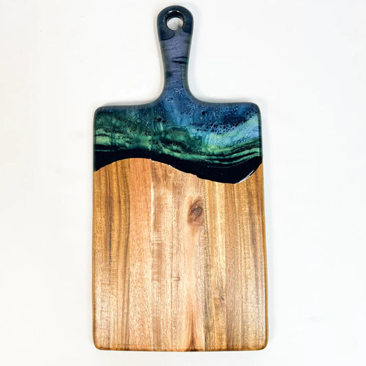 Resin Charcuterie Board | Northern Lights