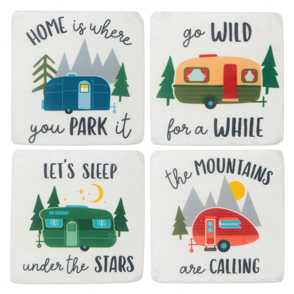 Coasters - Camper (Set/4)