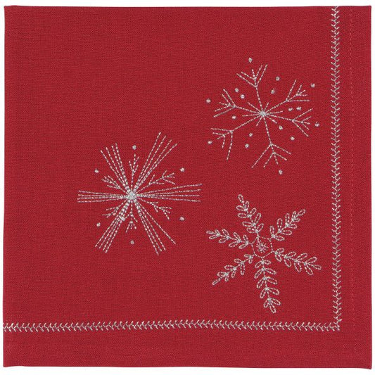 Cloth Napkins - Snowflakes