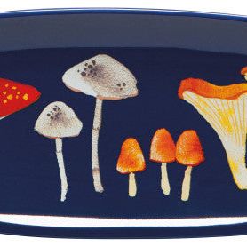 Shaped Dish - Field Mushrooms