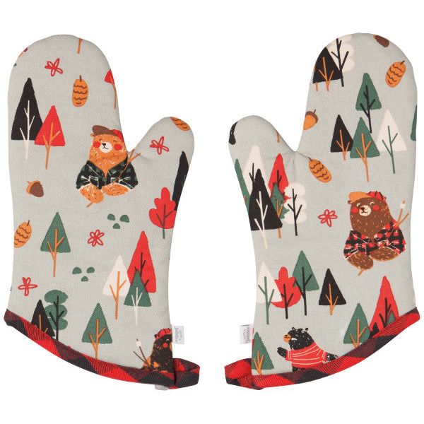 Oven Mitts - Lumbearjack (Set/2)