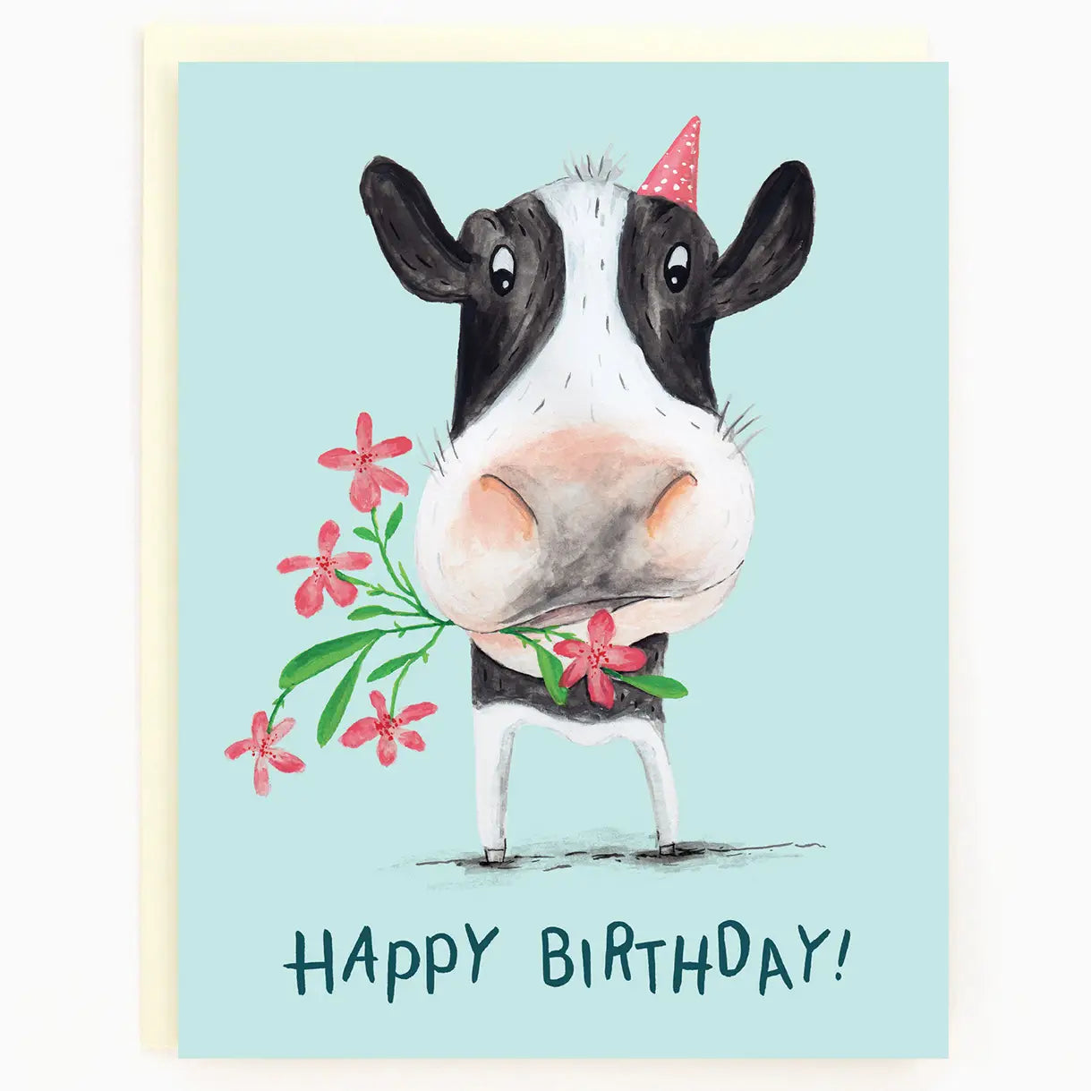 Birthday Cow Card