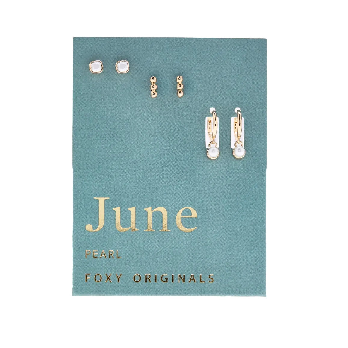 June Birthstone Earrings