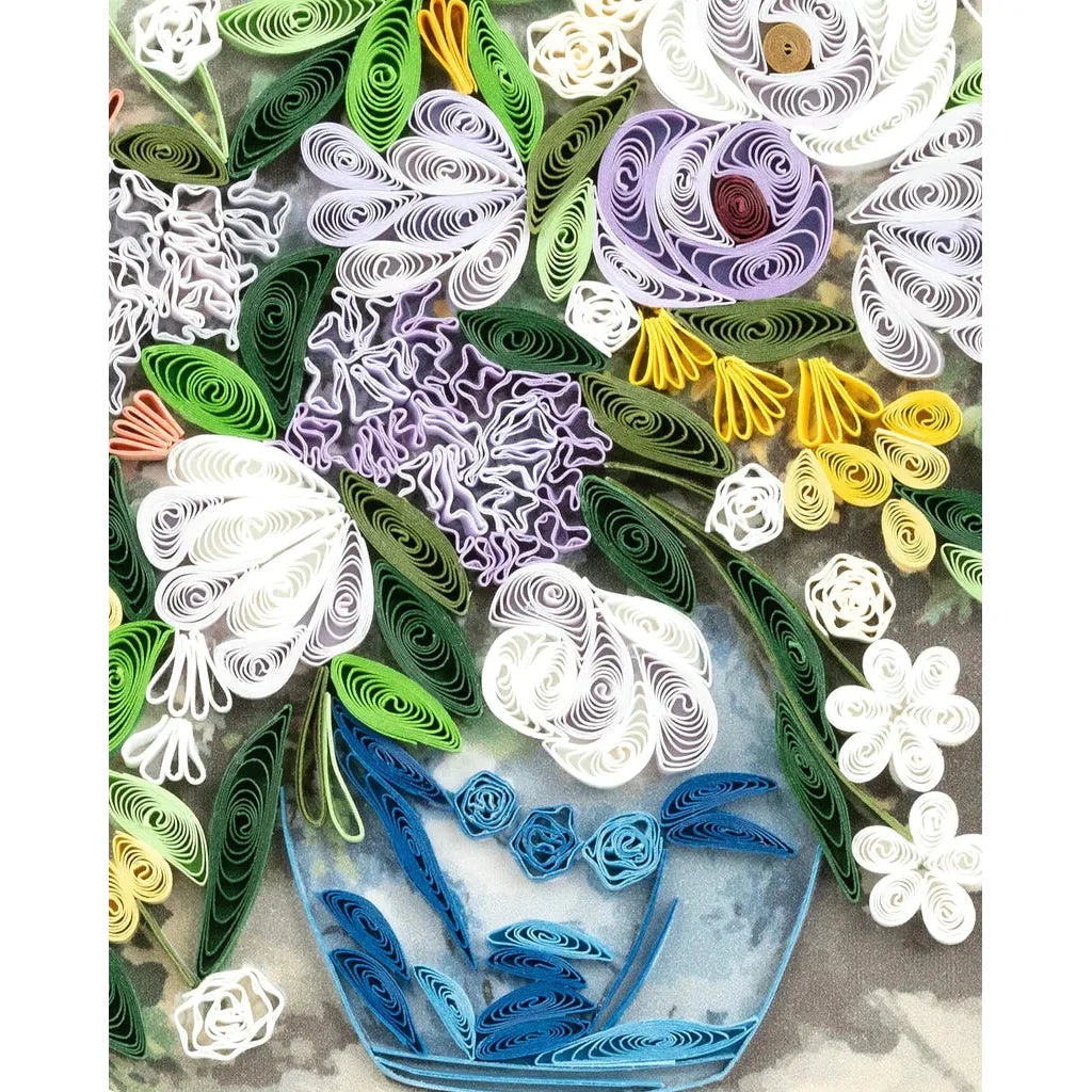 Quilling Card - Spring Bouquet, Renoir